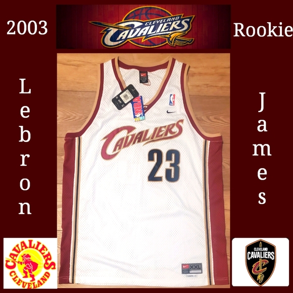 Nike Other - LeBron James Cleveland Cavaliers 2003 Rookie Jersey